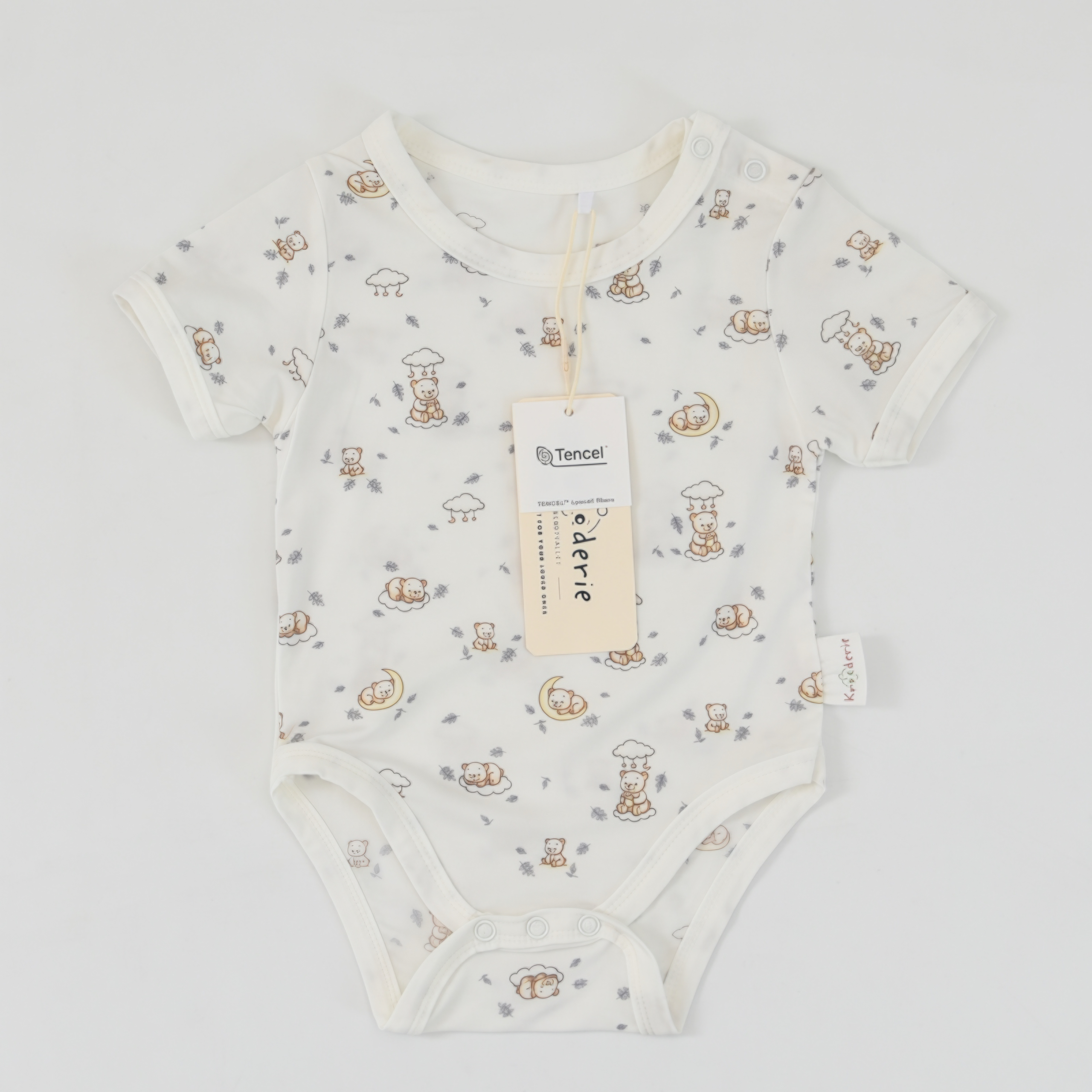 Krooderie TENCEL Short Sleeve Baby Romper