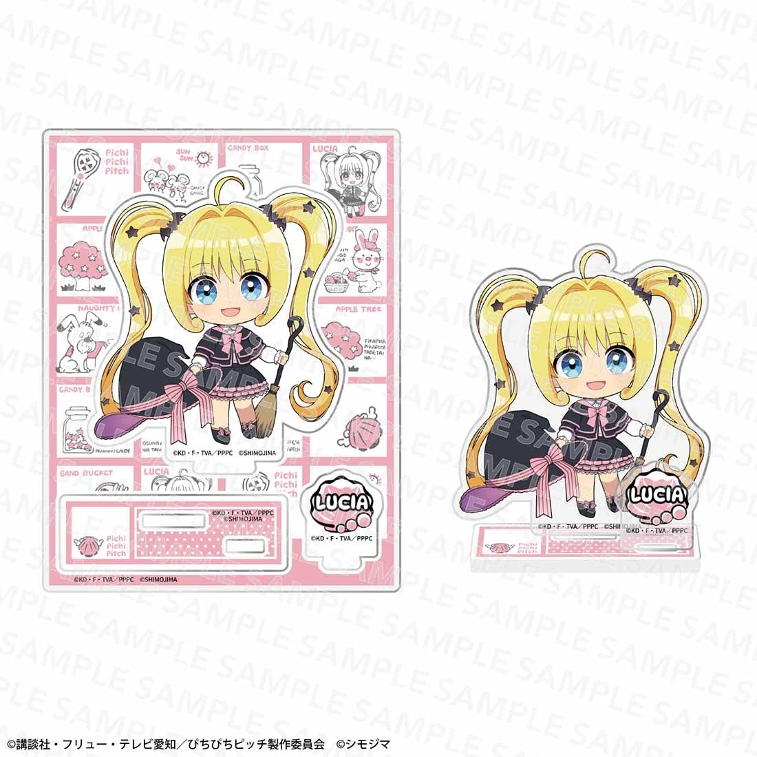 《Pre-Order》Acrylic Stand｜唱K小魚仙 Pichi Pichi Pitch Little Witch Collection (26PP16-P)