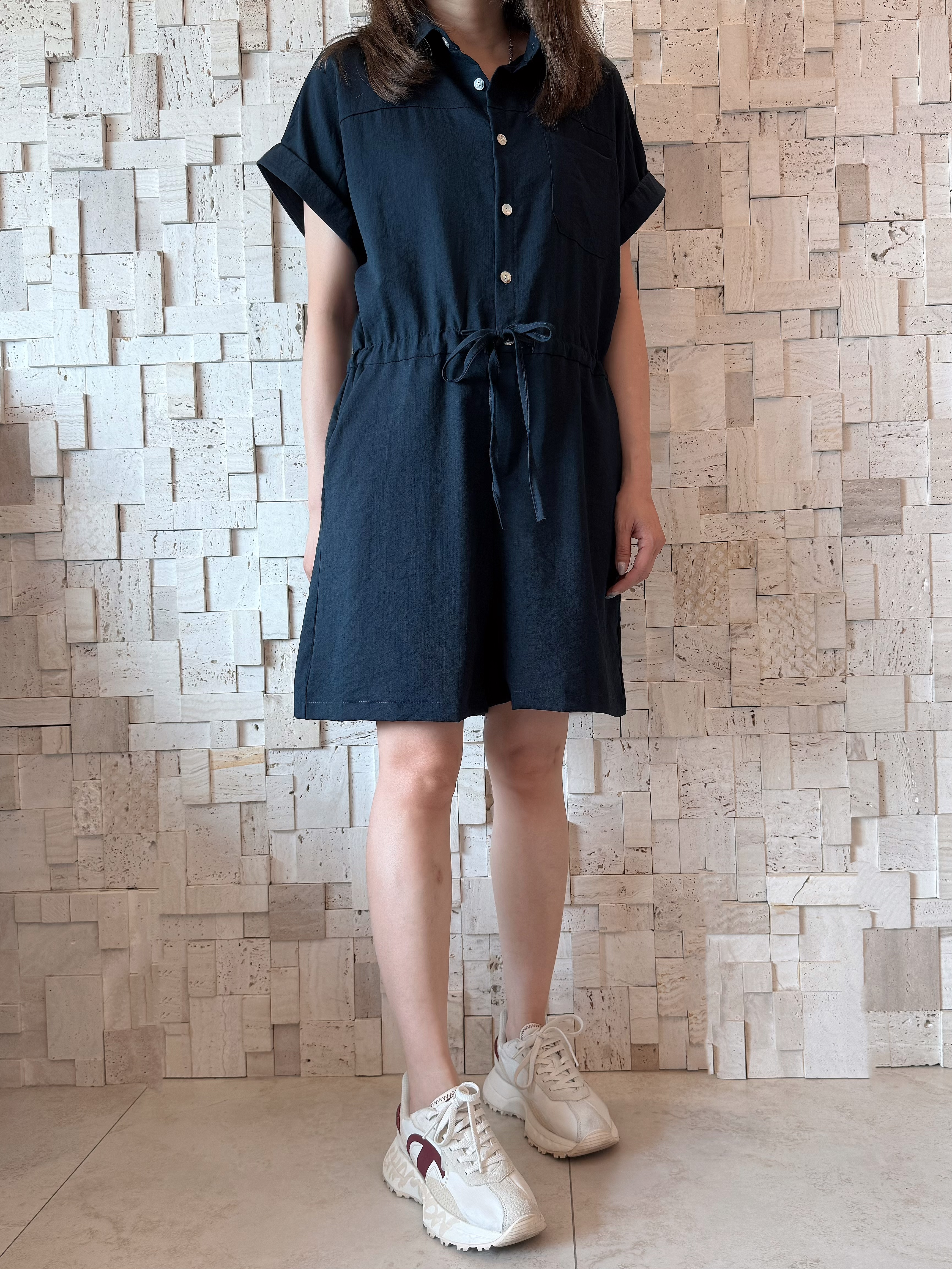 S00357 滑身梳織工人褲❣️