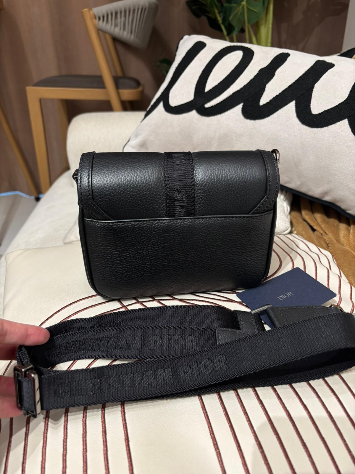Dior Gallop mini Shoulder Bag Grained calfskin 100%Authentic, 98%New ✅Dust bag ✅Box