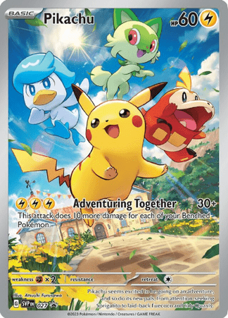 Pokemon TCG Scarlet & Violet Promos - Pikachu-027