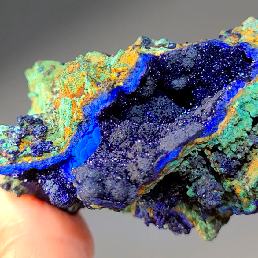 Azurite malachite chrysocolla specimen - AZ16