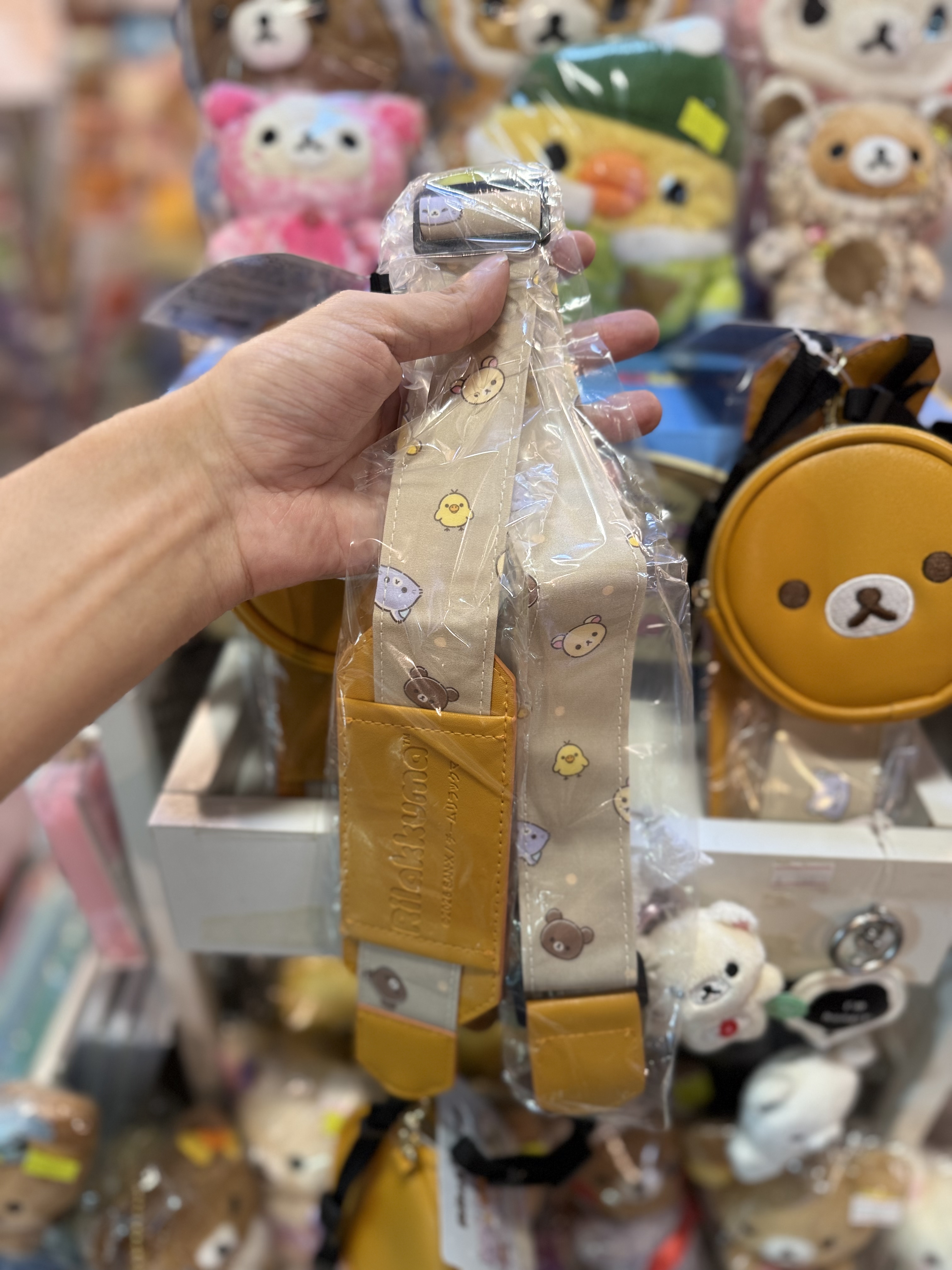 《現貨》全新Rilakkuma瓦瓦貓系列相機帶