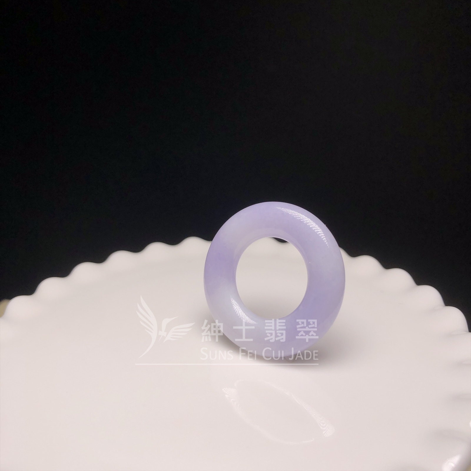 紫羅蘭平安環 YM00175