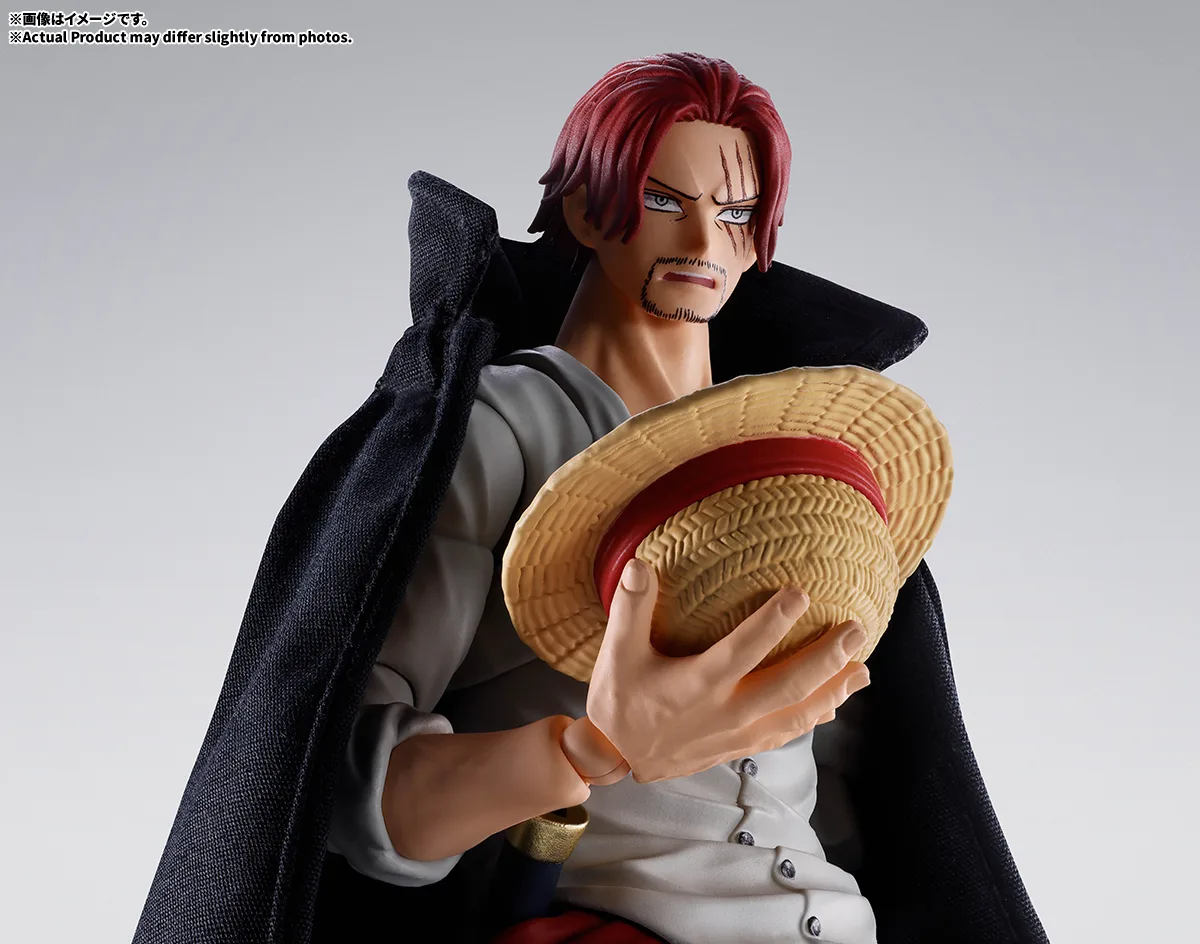 (預訂訂金 $200) (總價 $415) Bandai S.H.Figuarts 海賊王 紅髮 撒古斯 -馬林福特頂上決戰- (行版) SHF One Piece Shanks 