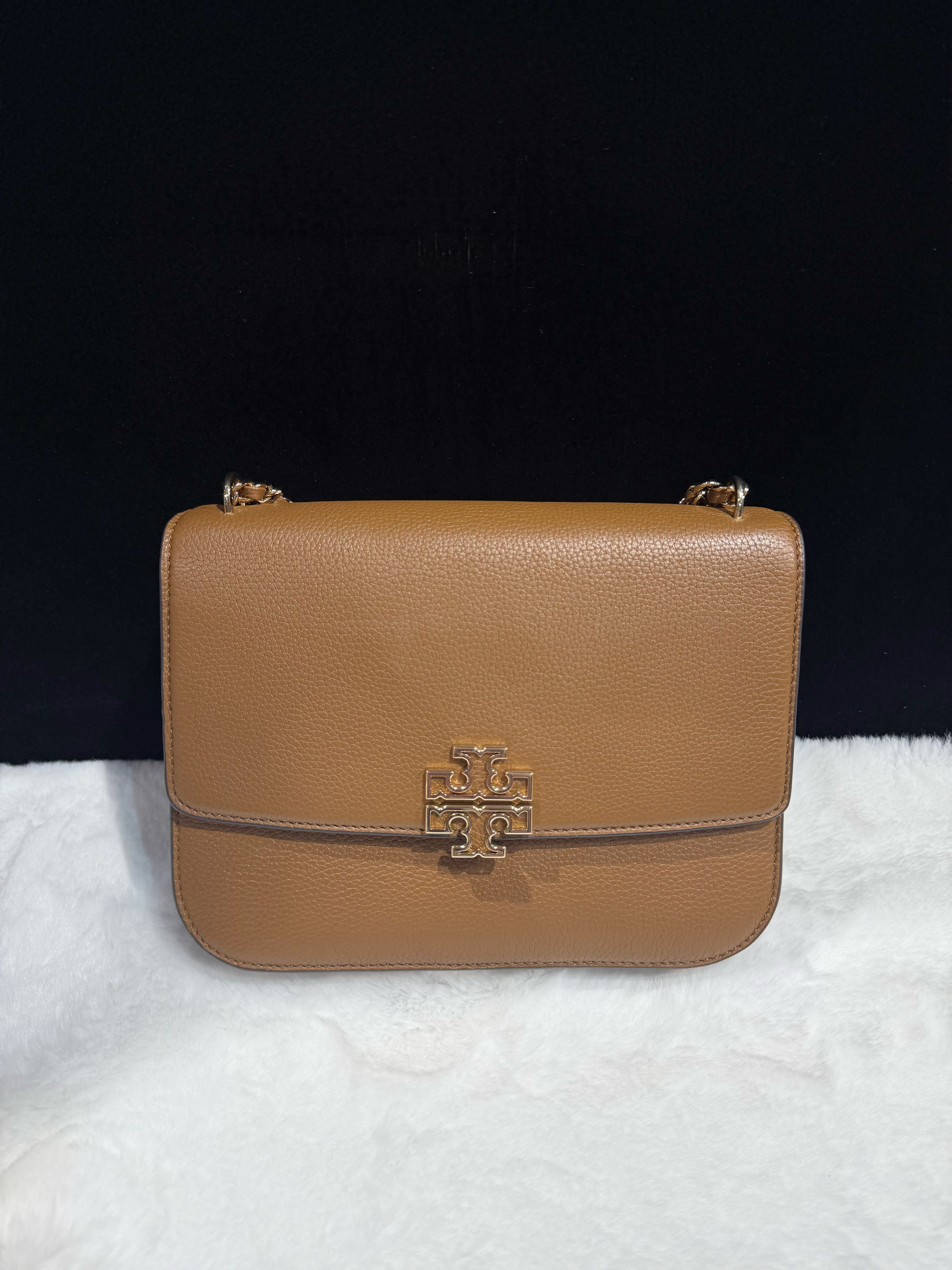 Tory burch Britten adjustable bag M brown