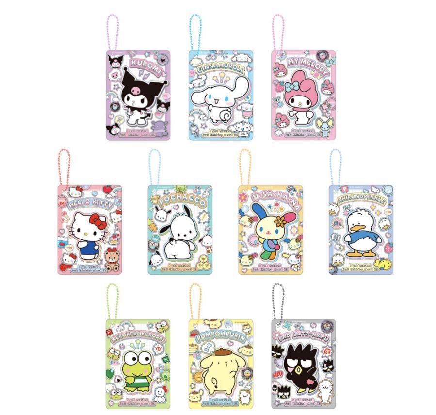 🎌日本直送 🎌Sanrio 透明卡鎖扣掛飾