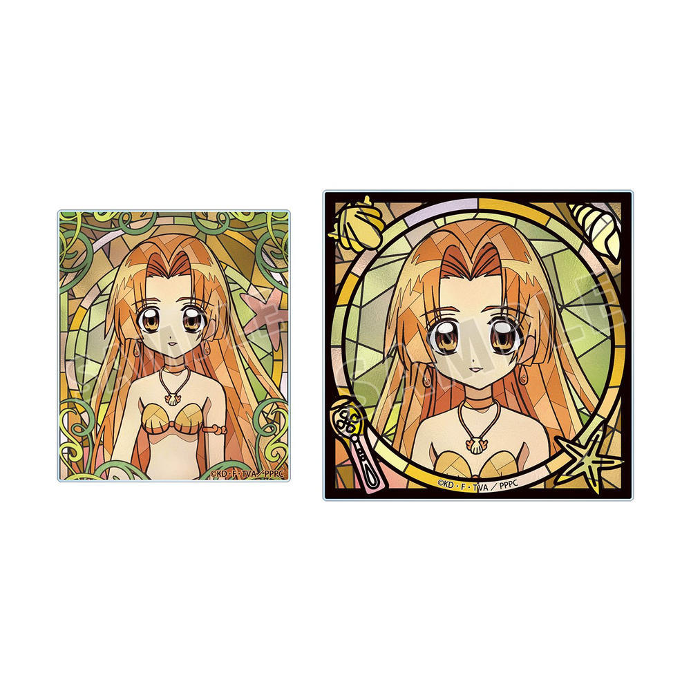 《Pre-Order》彩繪玻璃 Aure Glass Acrylic Card Set｜唱K小魚仙 Pichi Pichi Pitch AMNIBUS 商品 (26PP29-P)