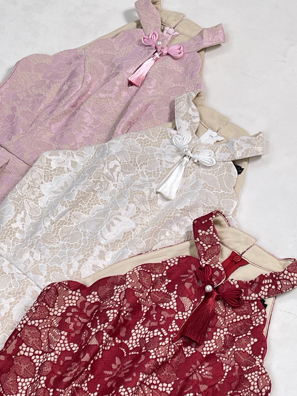 Pearl Tassel Grace Qipao Romper MC67