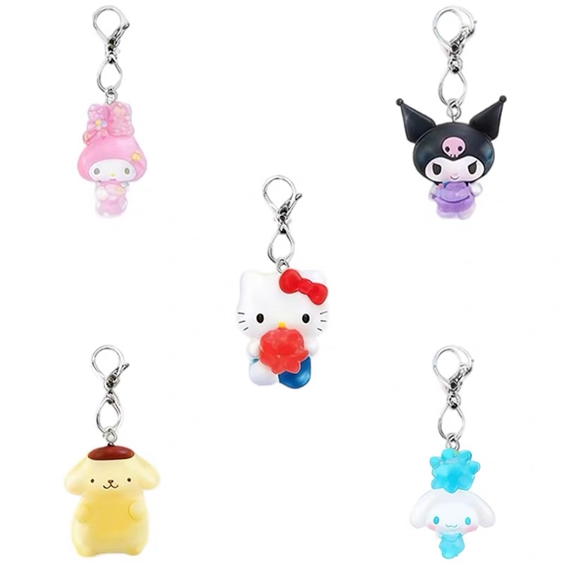 ### 日本正版Tomy Sanrio 金平糖掛件扭蛋set