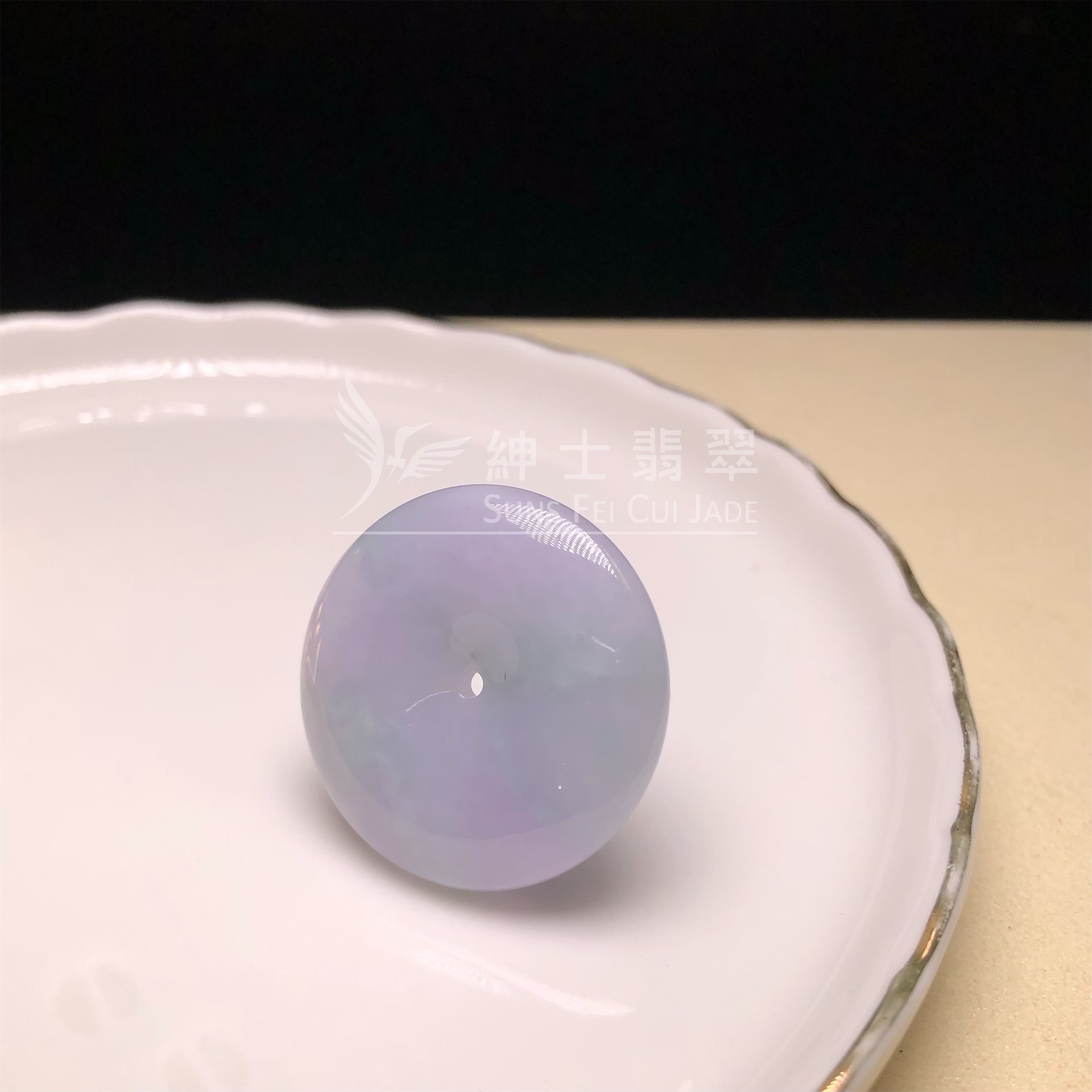 春彩翡翠平安扣 B07865