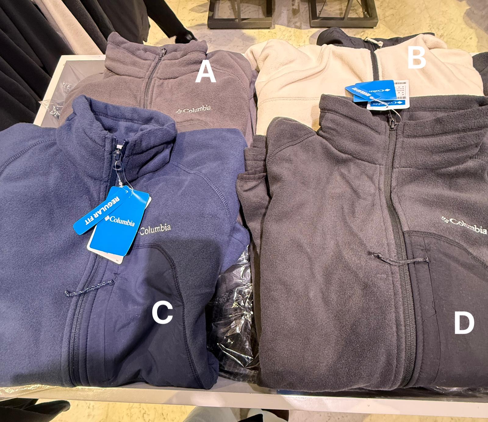 Columbia 毛絨外套 男裝