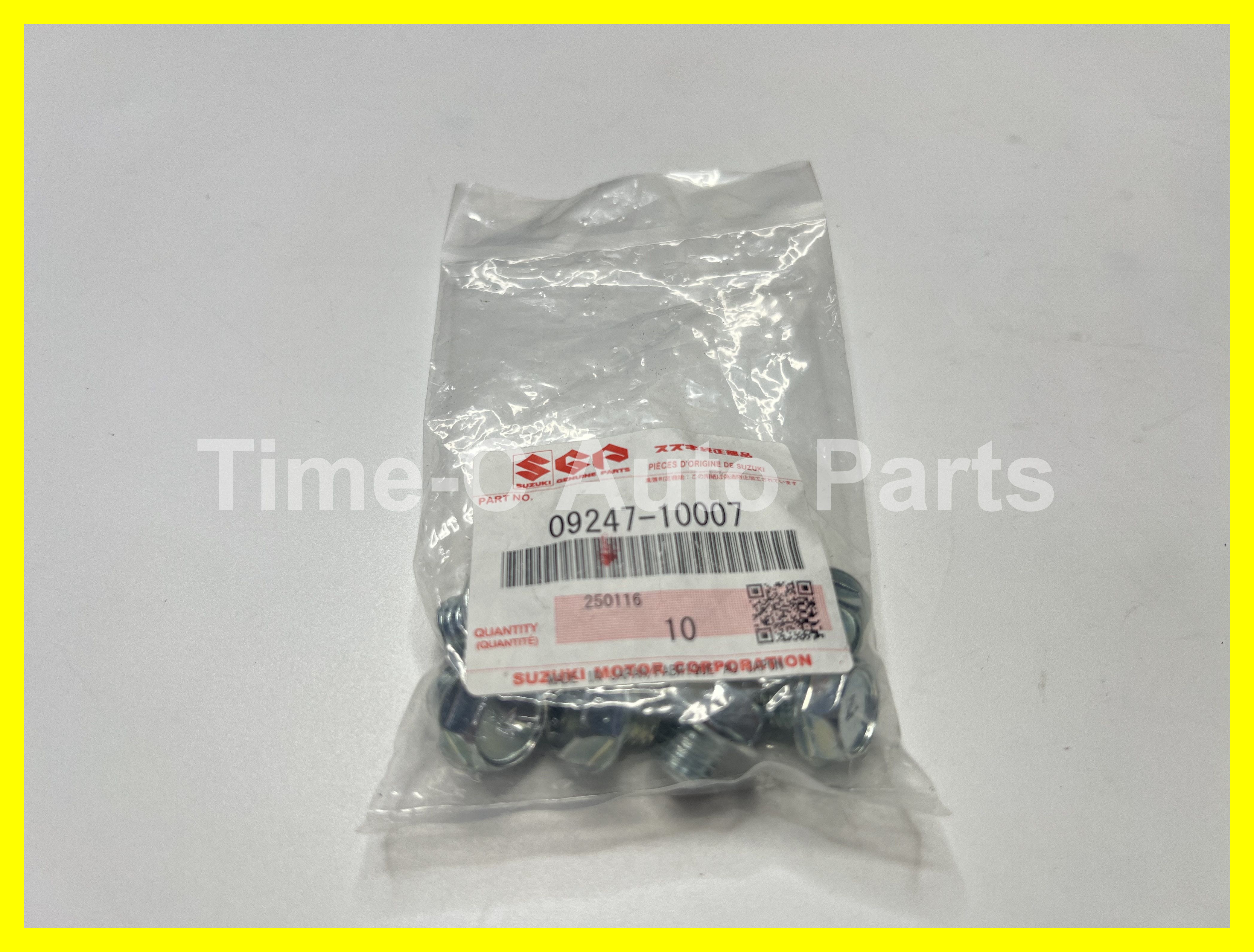 波箱油底螺絲 09247-10007 - Suzuki Jimmy JB74