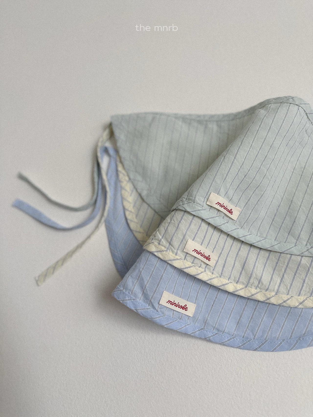 Minirobe | stripe pants (Mint/Blue)