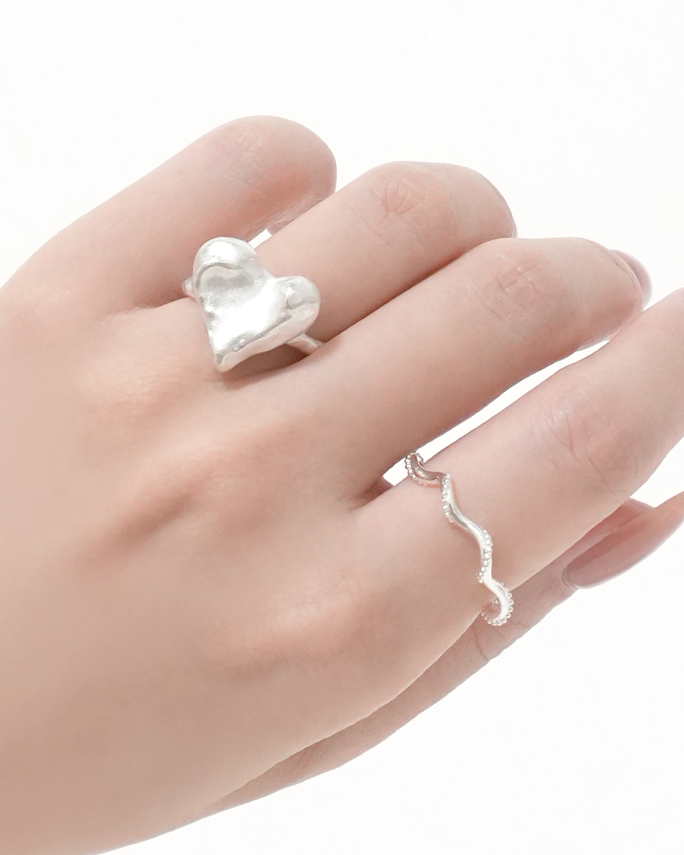 Ultra Fine Petal Lace Ring