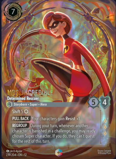 239/204 Mrs. Incredible - Determined Rescuer  E