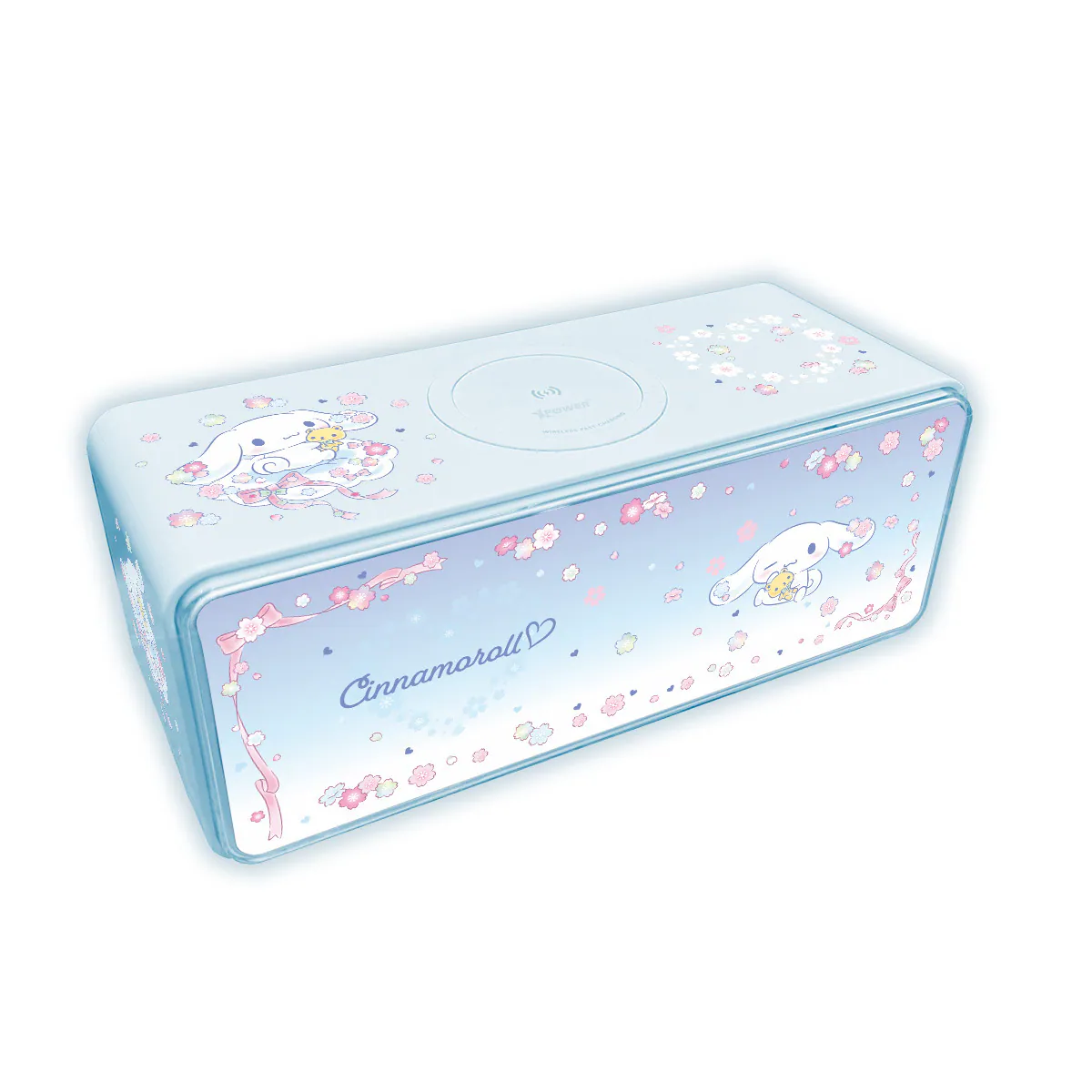 XPower x Sanrio Cinnamoroll Rhythm F05 無線藍牙喇叭小夜燈 | 4000K LED 夜燈 | 內置 4 種白噪音 | 藍牙版本：5.3 XPower x Sanrio Cinnamoroll Rhythm F05 Wireless Bluetooth Speaker Night Light F05-CN1