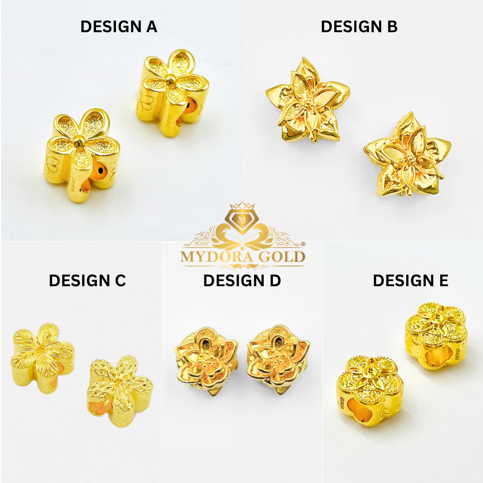 MYDORA Bead Blossom Full Gold Series (5G) | EMAS 916/22k