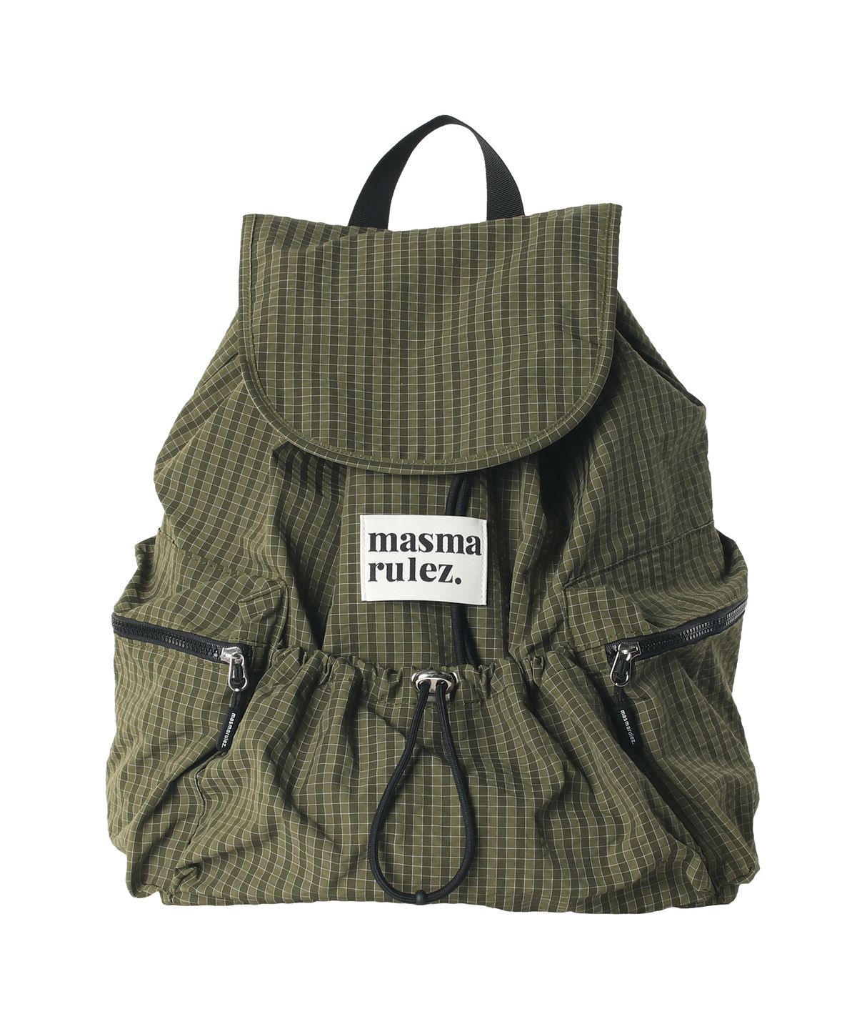 🇰🇷訂購｜Masmarulez｜String flap backpack - CHECK  