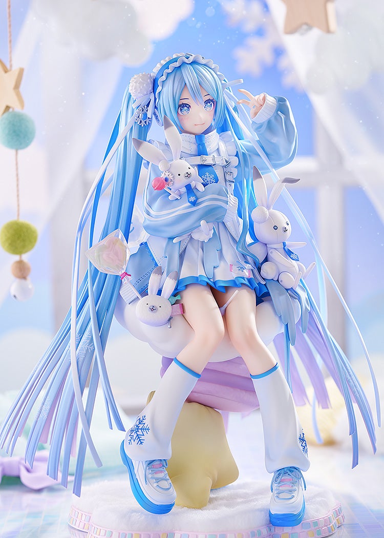 (預訂訂金 $800) (總價 $1600) GSC 初音未來 雪未來 Snow Miku Yukiiro Pop Ver. (行版) 
