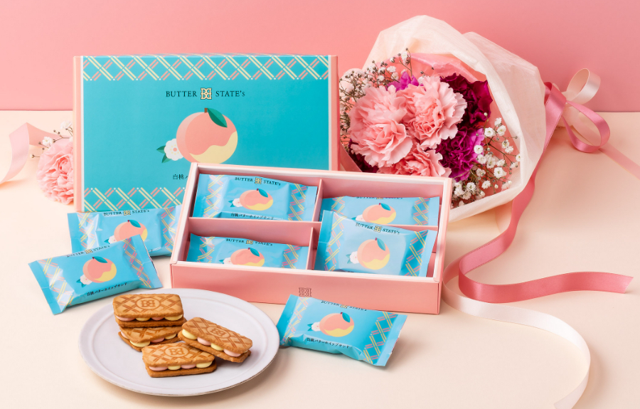 BUTTER STATE'S 🍑白桃奶油夾心餅