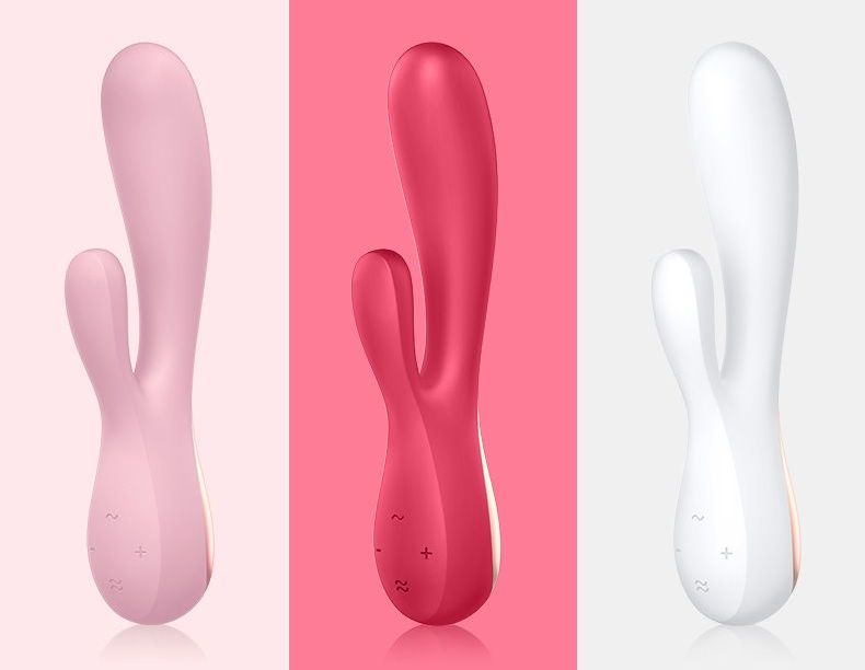 Satisfyer - Mono Flex 兔子按摩棒 - 粉色 照片-8