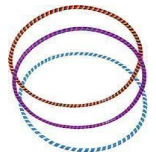 包膠呼拉圈 CS3-32C (Y)