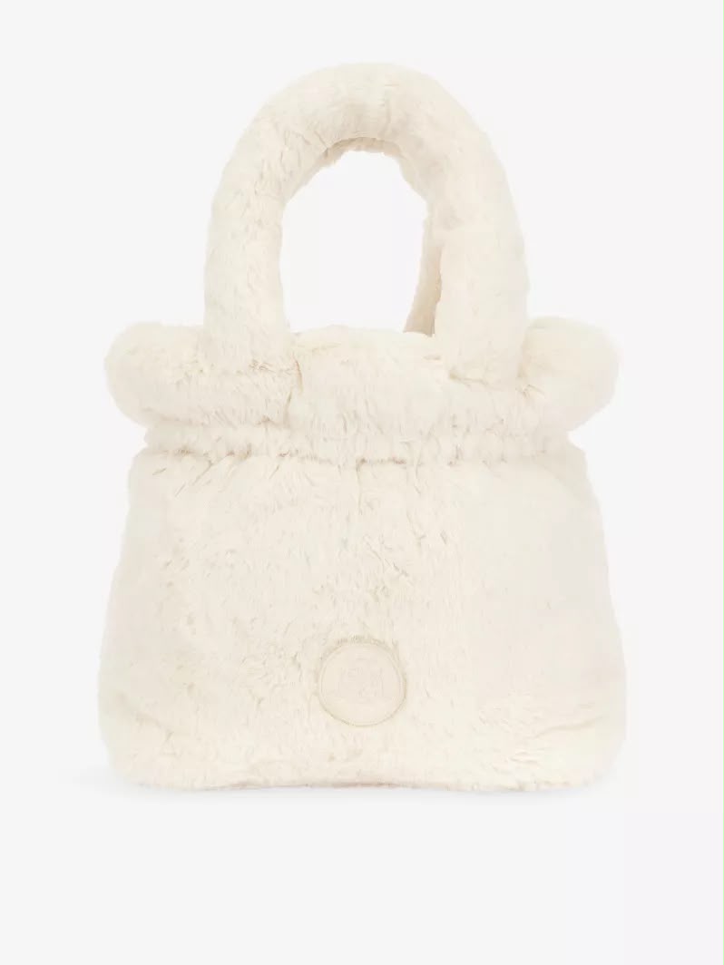 jellycat Rufferty Puppy Soft Handbag 20cm 黑白小狗手袋手提包