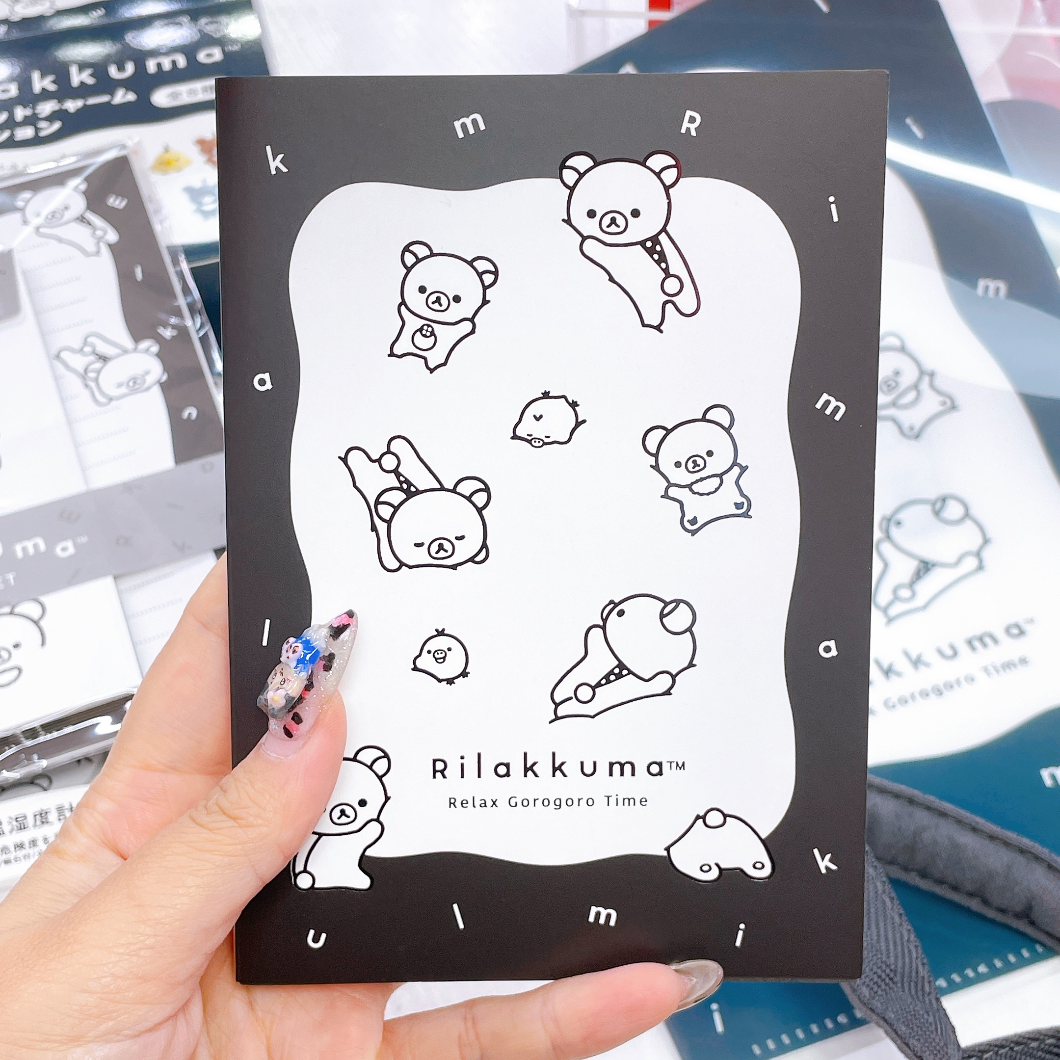 日本直送鬆弛熊新款黑白系列