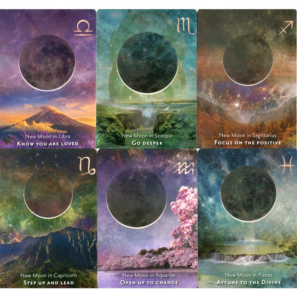 Moonology Manifestation Oracle 月亮顯化神諭卡（英文牌）