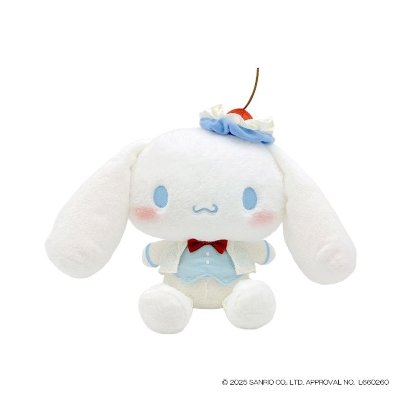 🌸 【預訂】Cinnamoroll 公仔 - Sky Blue Cherry Cake