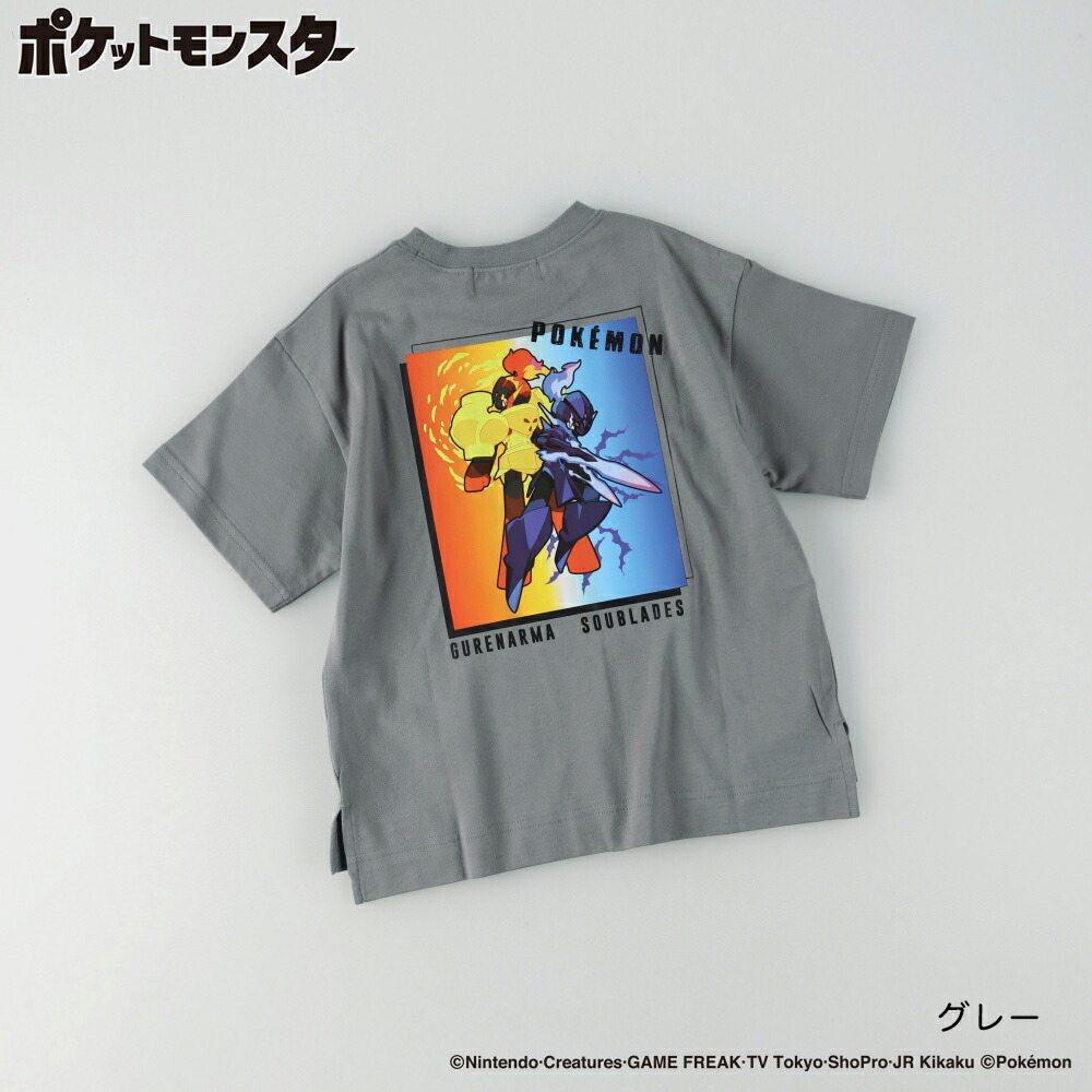 🆕【⭐訂購⭐】 🇯🇵日本直送🌀#Pokemon 前後雙面印花 短袖Tee［7款選］🌀[ELEA-0063][260519]
