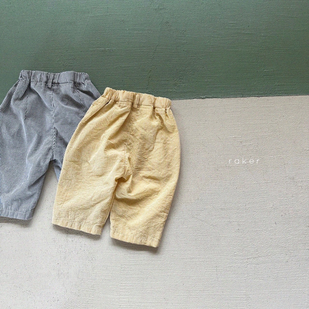 Raker | stripe pants (Black L100-110)