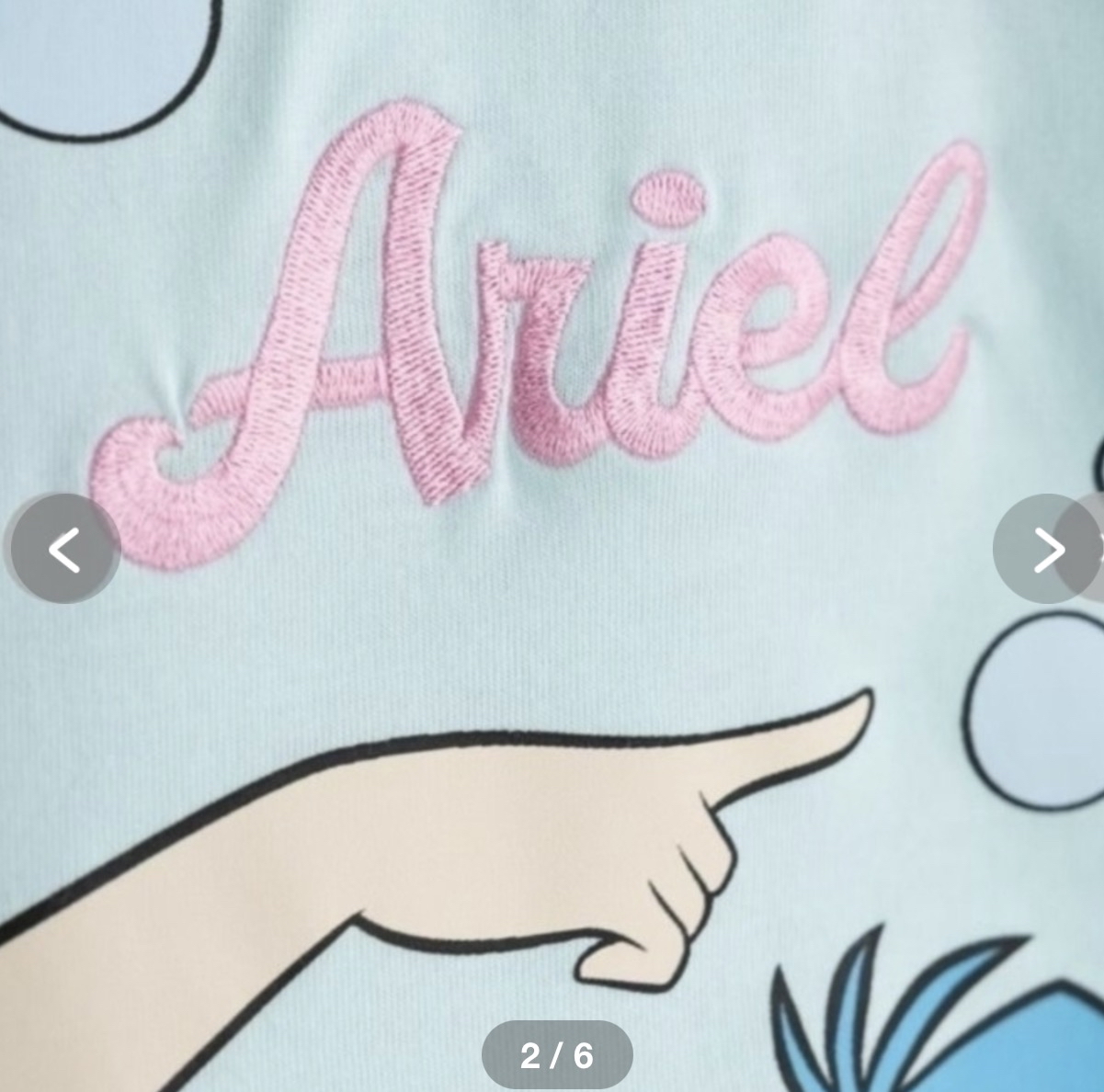 ▫️現貨▫️RELA x Disney美人魚Tee