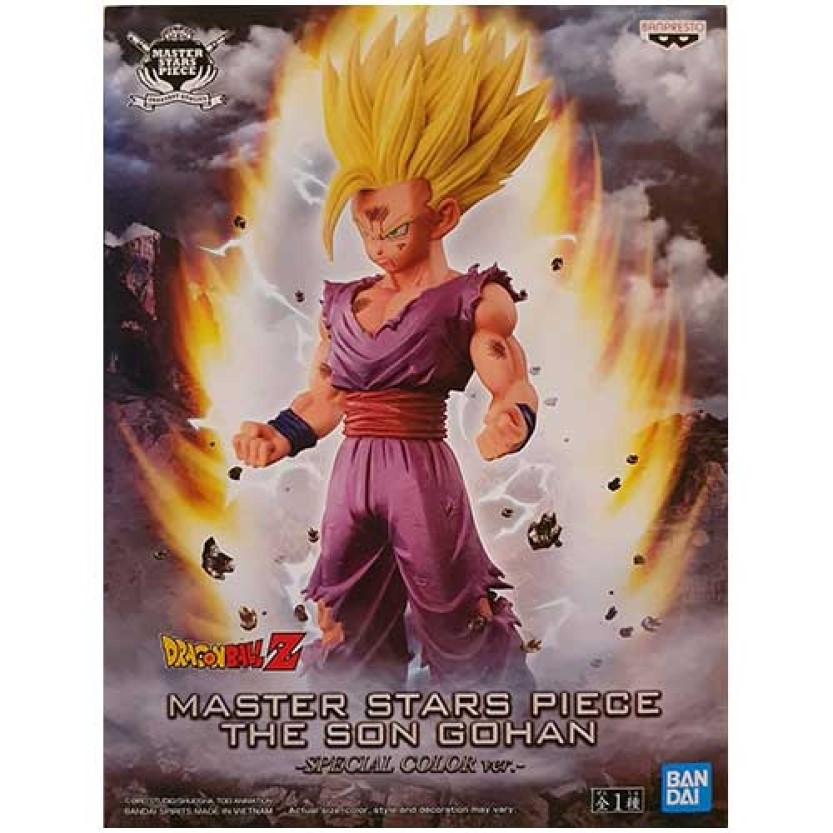 Banpresto, Master Stars Piece (MSP) Figure: Dragon Ball Z,  Super Saiyan 2 Gohan (Special Color Version) 龍珠Z 超級撒亞人2 孫悟飯 (特別色)