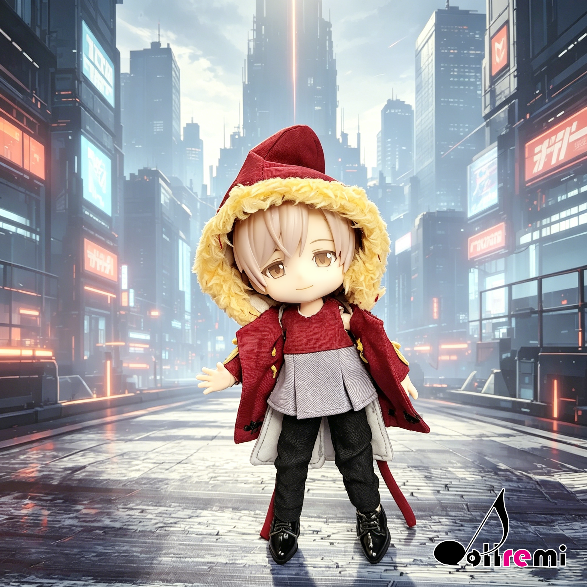【dollremi】(OB0415) COS 明日方舟 Arknights - 紅 Projekt Red