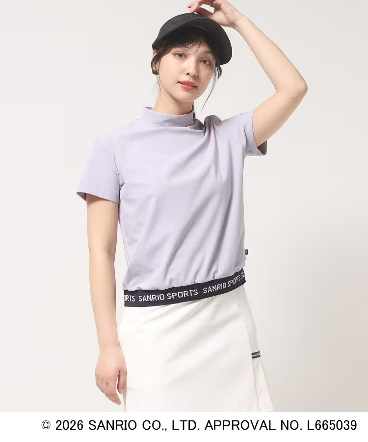 🎀【預訂】Sanrio Kitty logo 高領 T-shirt V