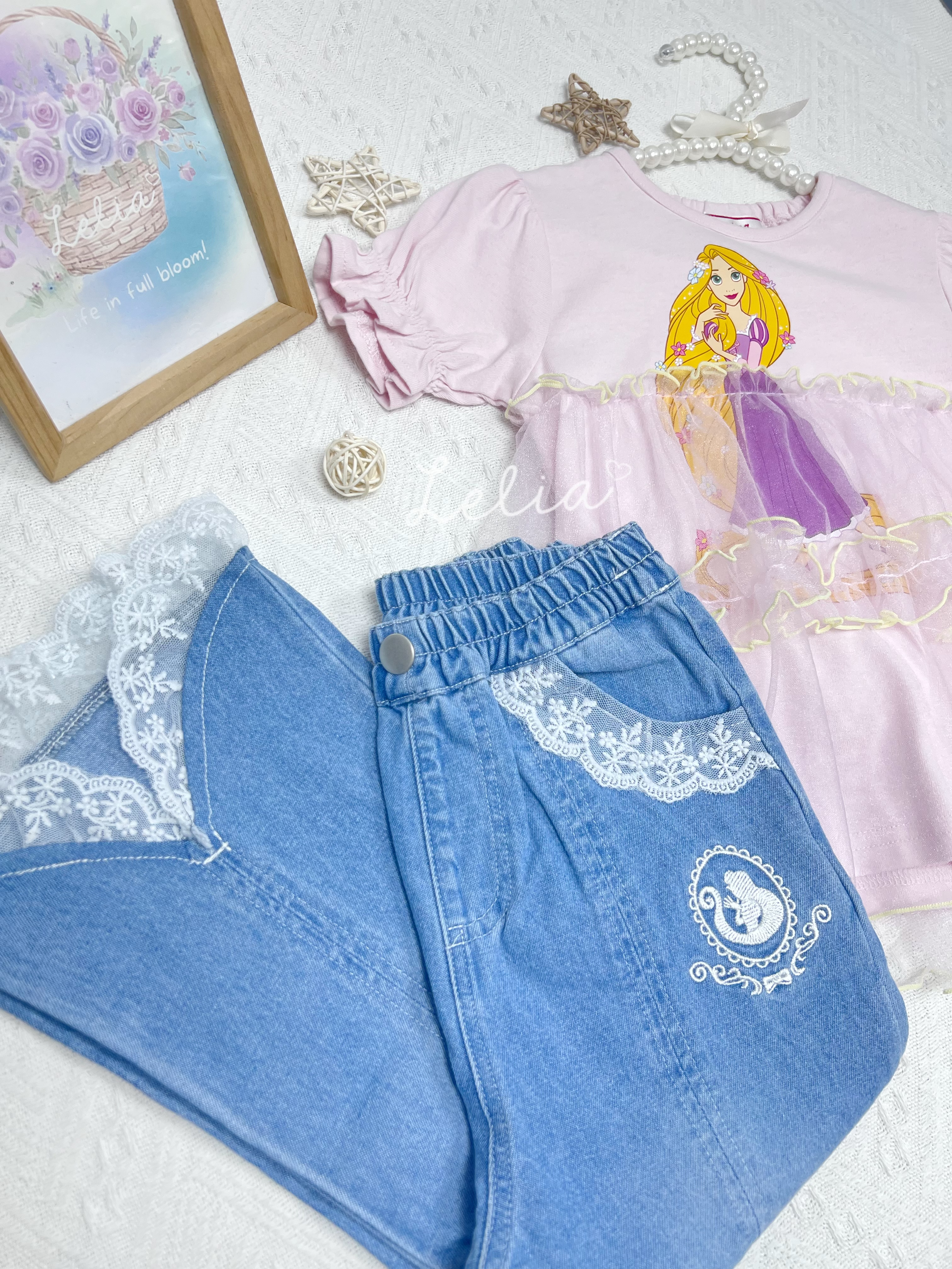 ▫️現貨▫️RiccaRicca Frozen/長髮公主衫（4款）