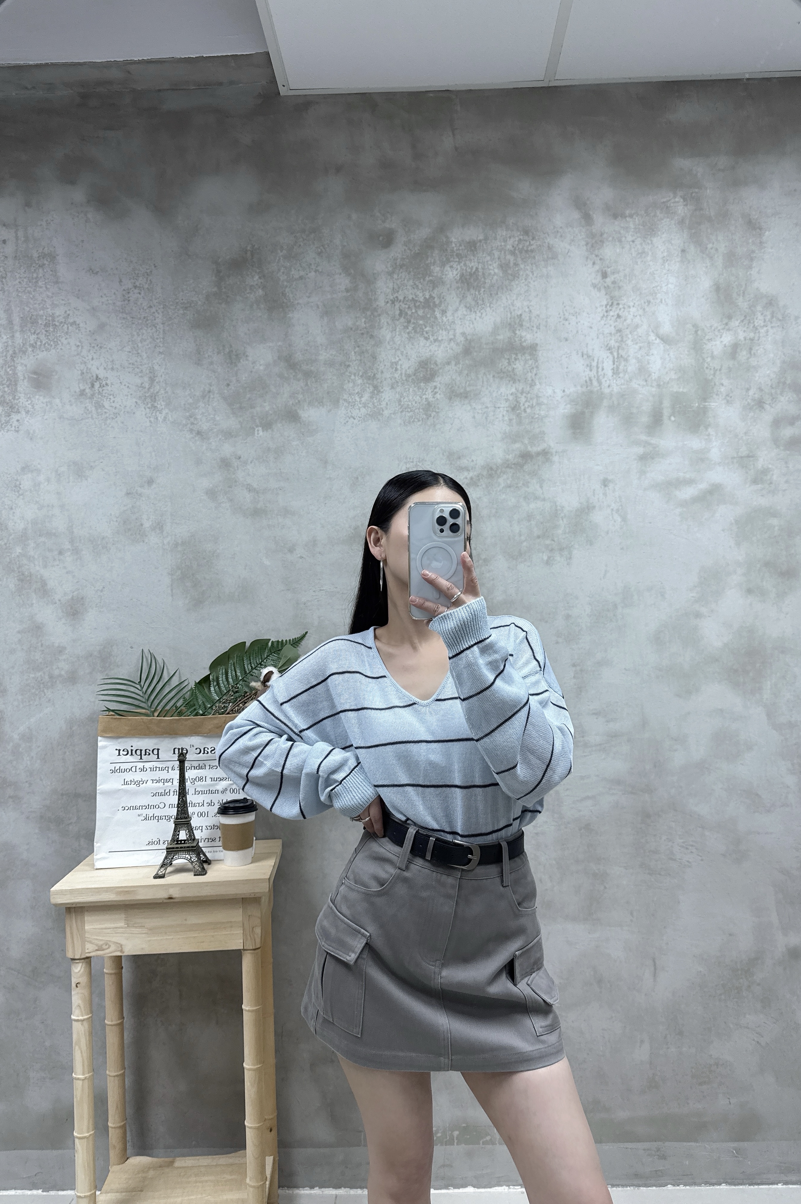 D12 鴛鴦雙袋裙褲