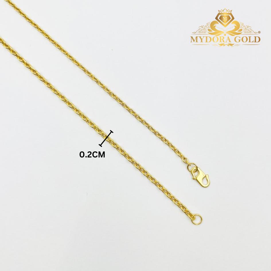 MYDORA Rantai Tangan Sauh Bajet Minimalist l EMAS 916/22K