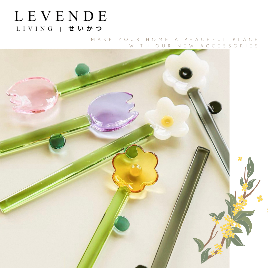 Levende 花語玻璃攪伴棒