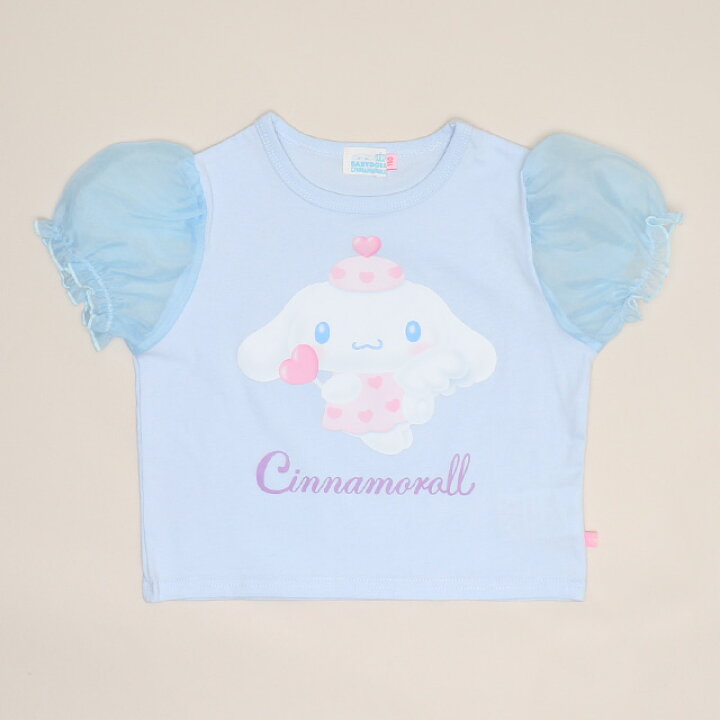 🇯🇵預訂 日本直送🇯🇵Babydoll x Sanrio系列四色人物印花雪紡泡泡袖上衣