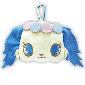 寶石寵物 Jewelpet 大頭公仔小物包連登山扣 露比 莎菲 #P-SAG0096 [BANDAI] (IN-STOCK) 