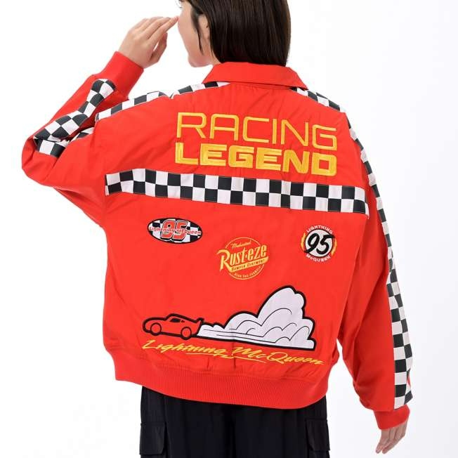 🌸 【預訂】McQueen 夾綿長袖外套 - Dinoco 400 Piston Cup Racing Series Cars 20th Anniversary