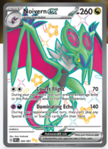  Pokemon TCG Card Game - Noivern ex 220/091 