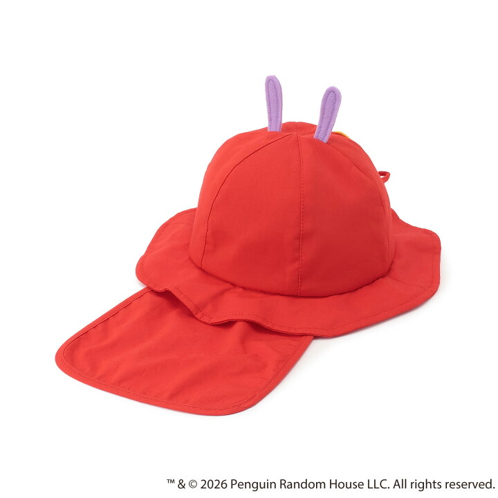 🇯🇵預訂 日本直送🇯🇵Petit Main x 好餓的毛毛蟲系列紅色毛毛蟲遮陽帽