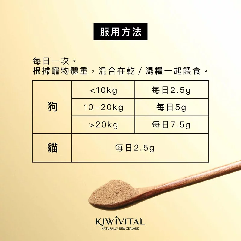 Kiwivital OliveBoost 80g 寵物專用橄欖葉草療配方