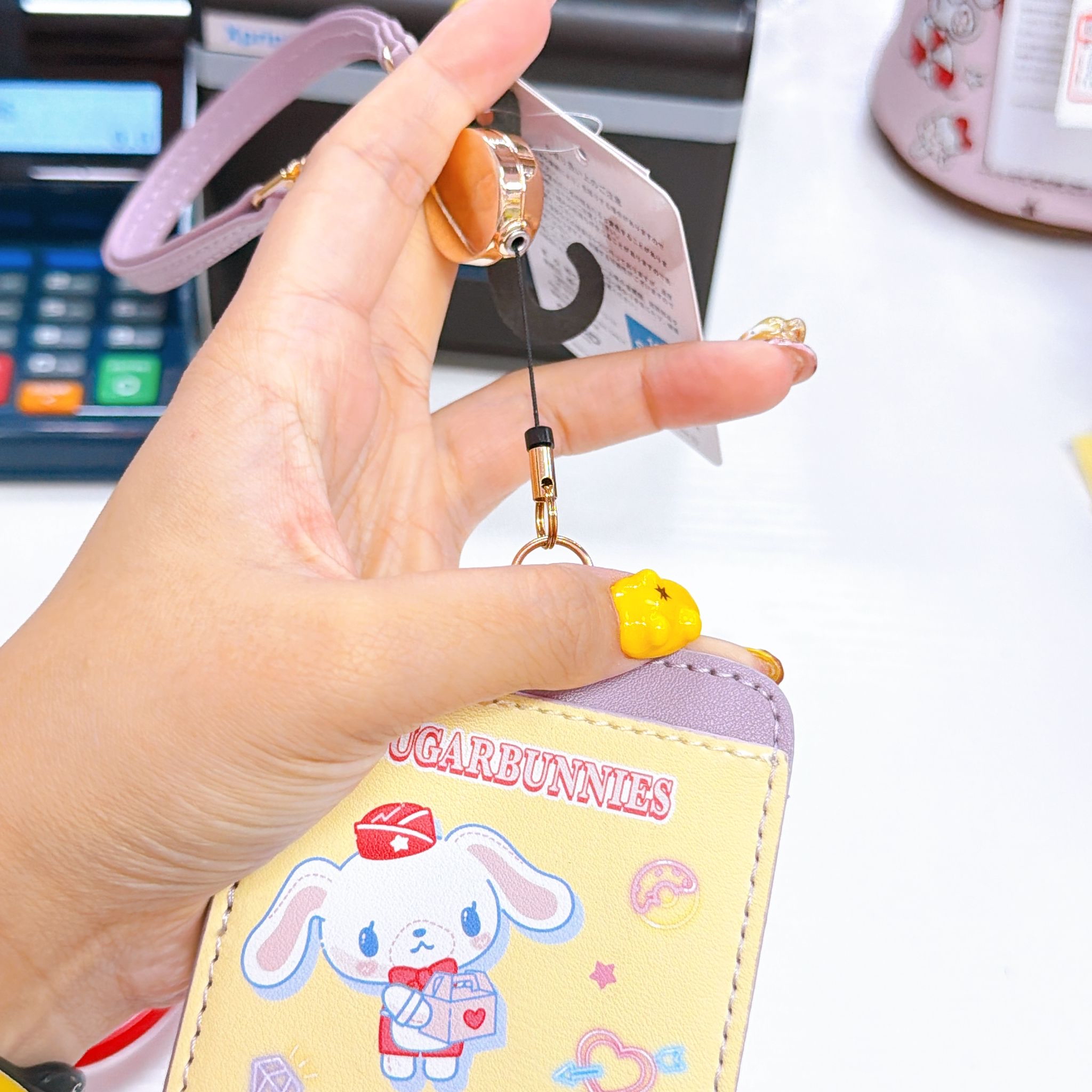 日本直送 Sanrio Sugar bunnies 伸縮卡套