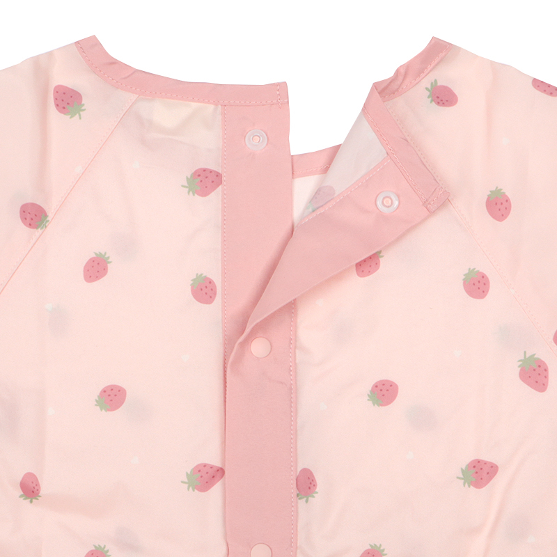 🇯🇵預訂 日本直送🇯🇵草莓滿印長袖沙灘服Messy Play遊戲衣