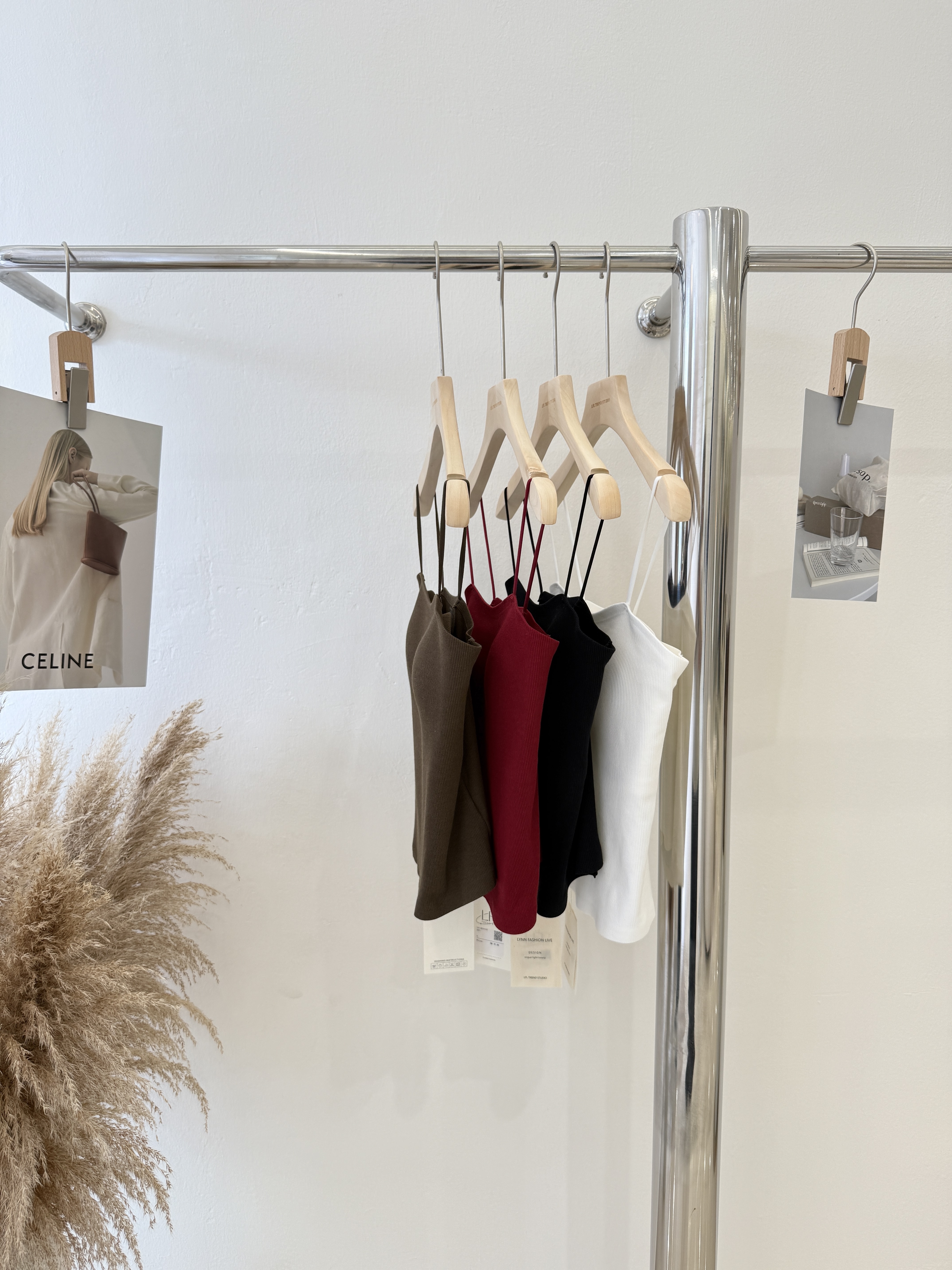 6866 螺纹时尚百搭背心